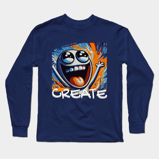 The art of joy Long Sleeve T-Shirt by Create Magnus